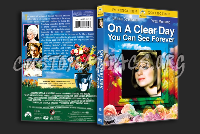 On A Clear Day You Can See Forever dvd cover