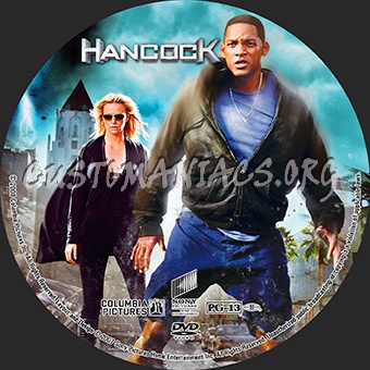Hancock dvd label