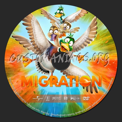 Migration dvd label