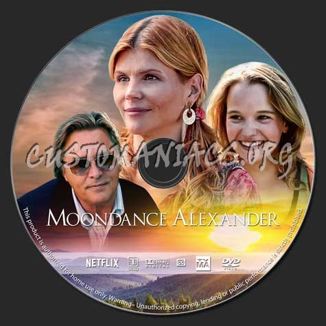 Moondance Alexander dvd label