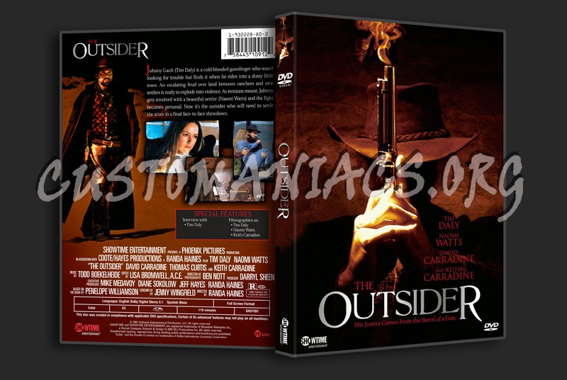 The Outsider dvd cover