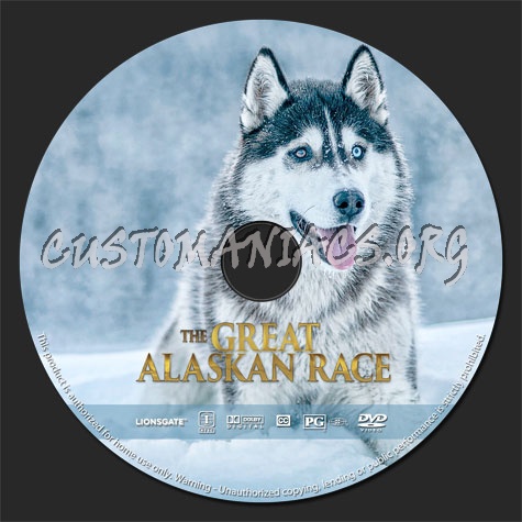 The Great Alaskan Race dvd label