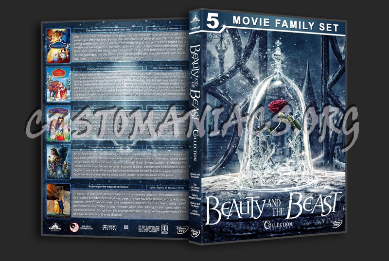 Beauty and the Beast Collection dvd cover