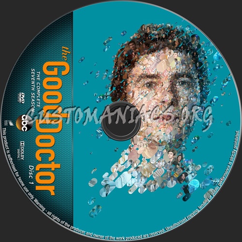 The Good Doctor Season 7 dvd label