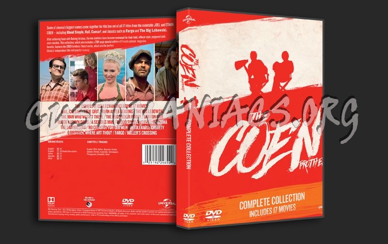 The Coen Brothers Complete Collection dvd cover