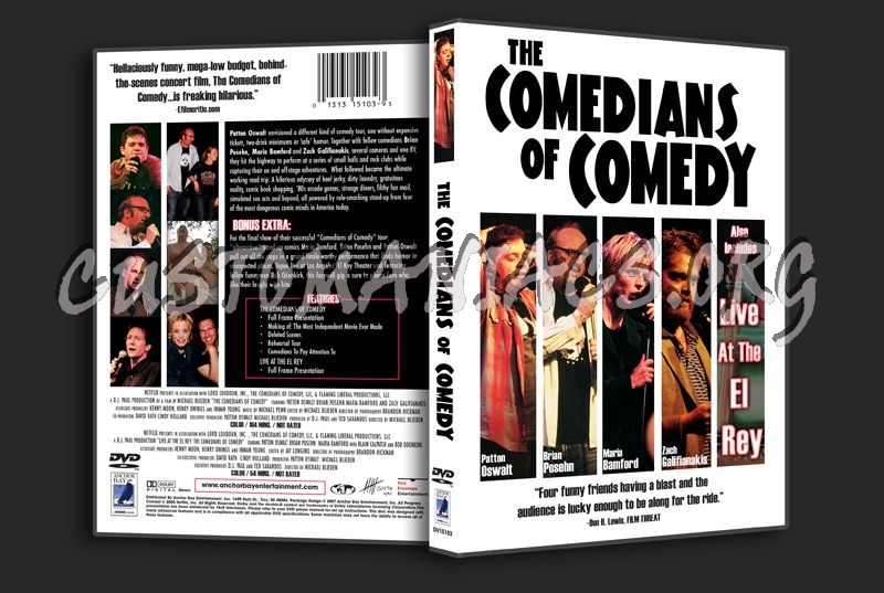 The Comedians of Comedy dvd cover