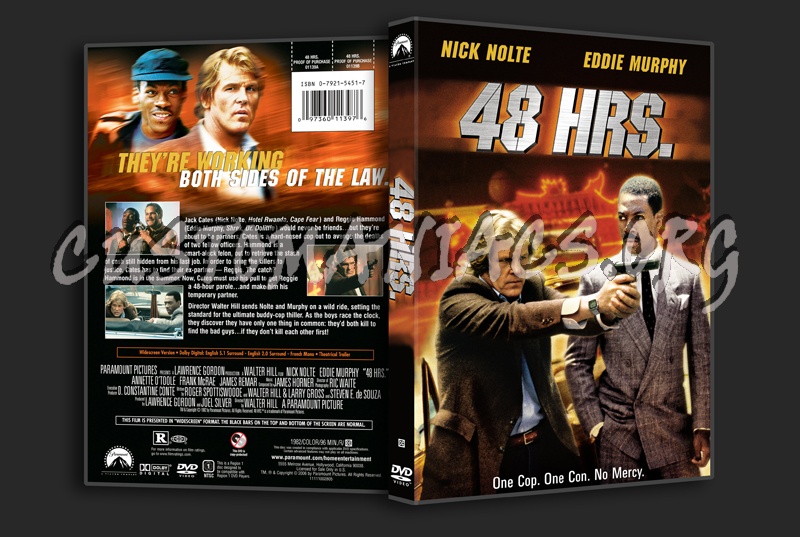 48 Hrs. dvd cover