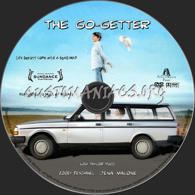 The Go-Getter dvd label
