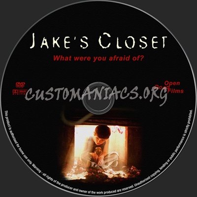Jakes Closet dvd label