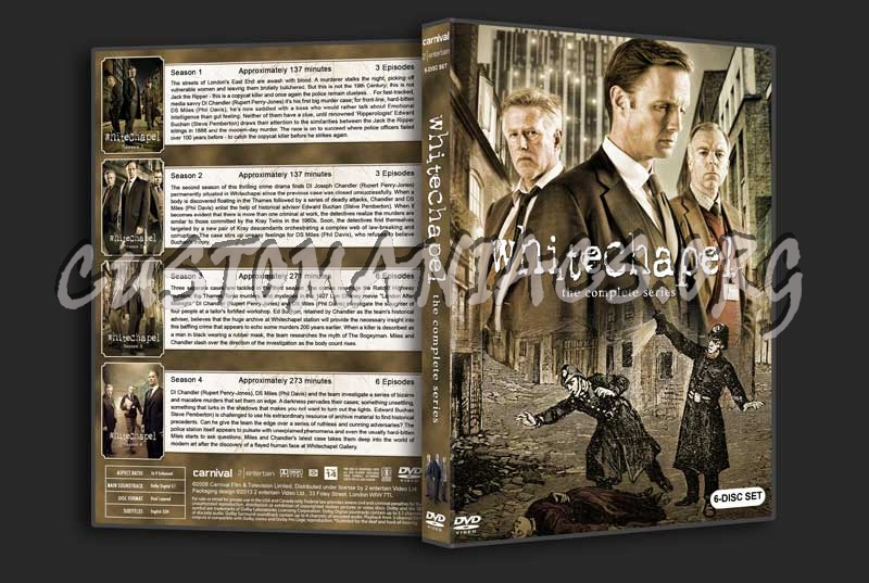 Whitechapel - The Complete Series dvd cover