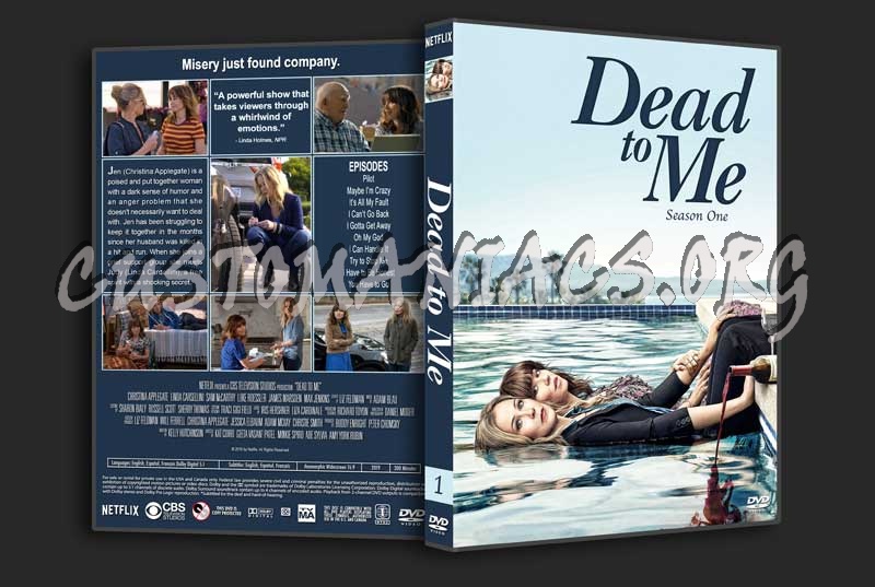 Dead to Me - Season 1 dvd cover