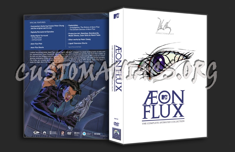Aeon Flux The Complete Animated Collection dvd cover