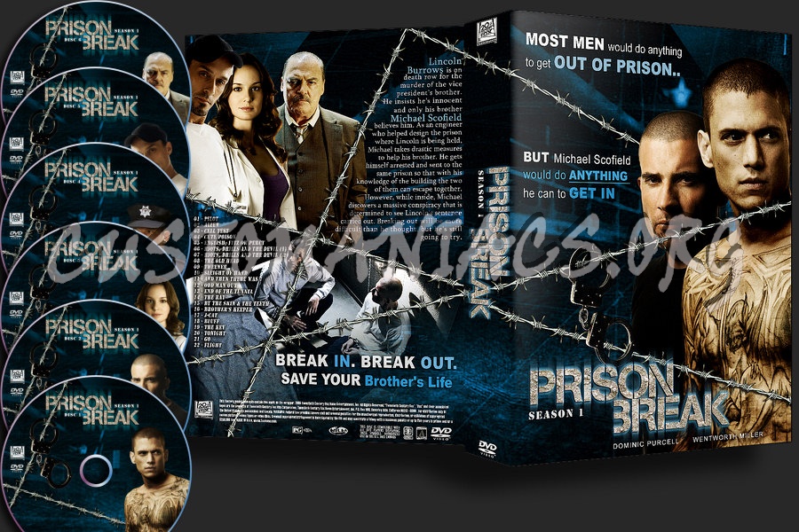 Prison Break : Season 1 (NEW) dvd cover
