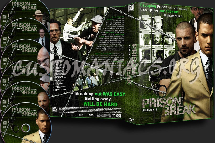 Prison Break : Season 2 (NEW) dvd cover
