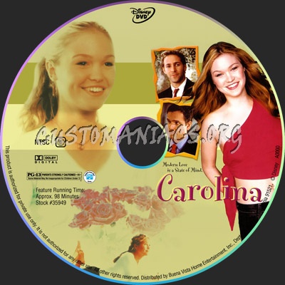 Carolina dvd label