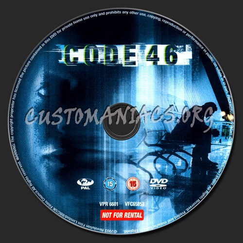 Code 46 dvd label