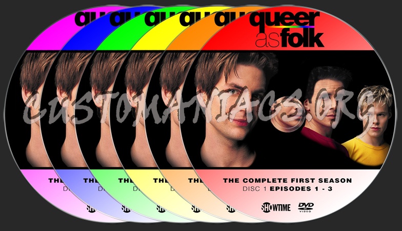 Queer As Folk dvd label