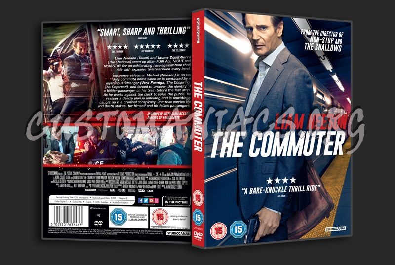 The Commuter dvd cover