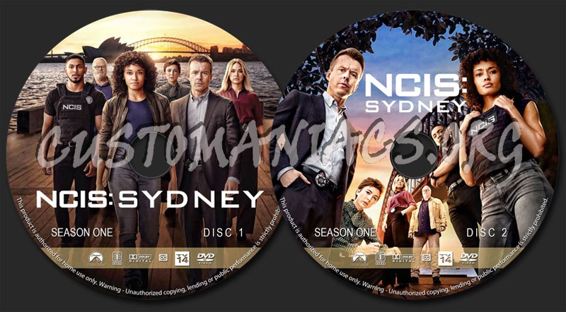 NCIS: Sydney - Season 1 dvd label