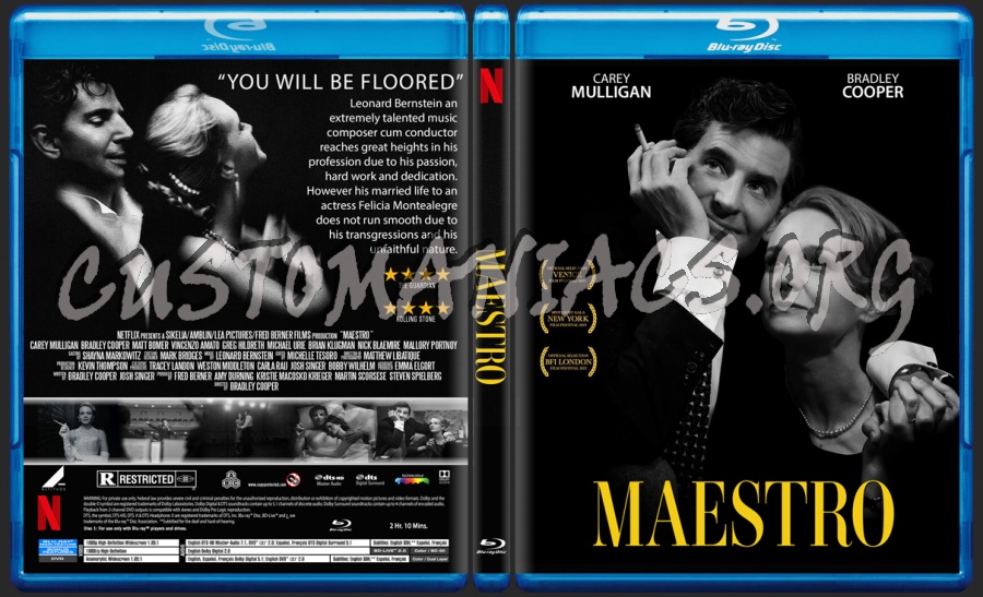 Maestro blu-ray cover