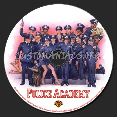 Police Academy dvd label