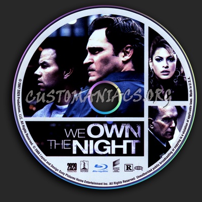 We Own the Night blu-ray label