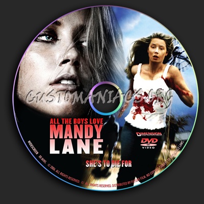 All The Boys Love Mandy Lane dvd label