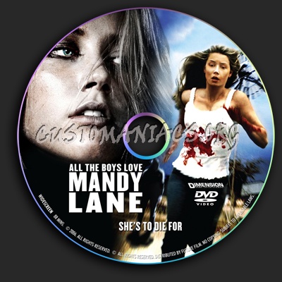 All The Boys Love Mandy Lane dvd label