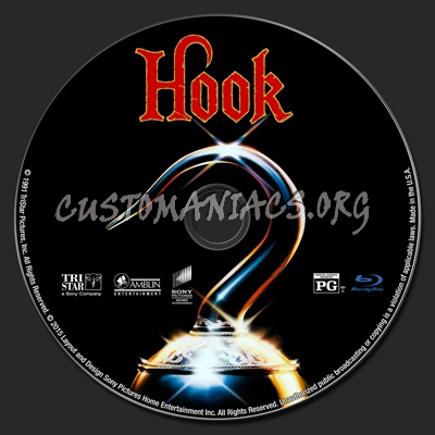 Hook blu-ray label