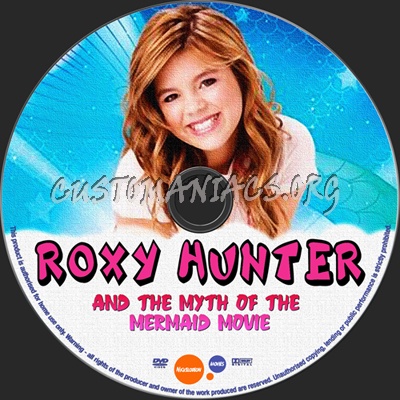 Roxy Hunter and the Myth of the Mermaid dvd label