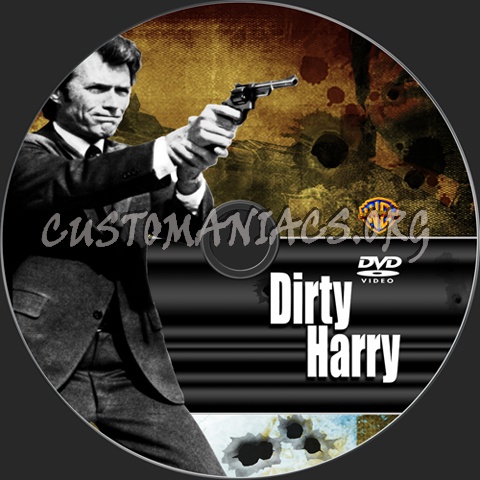 Dirty Harry dvd label