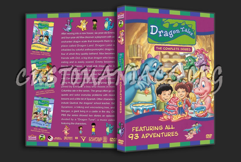 Dragon Tales: The Complete Series dvd cover