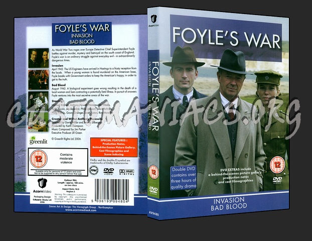 Foyle's War Complete Series dvd cover