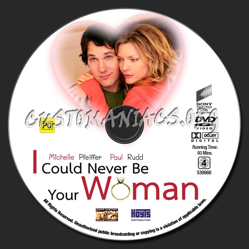 I Could Never Be Your Woman dvd label