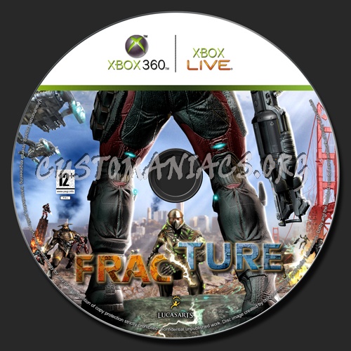 Fracture dvd label