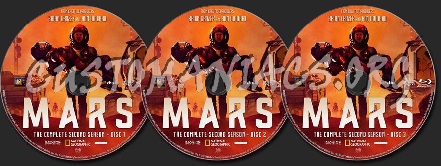 MARS - Season 2 blu-ray label