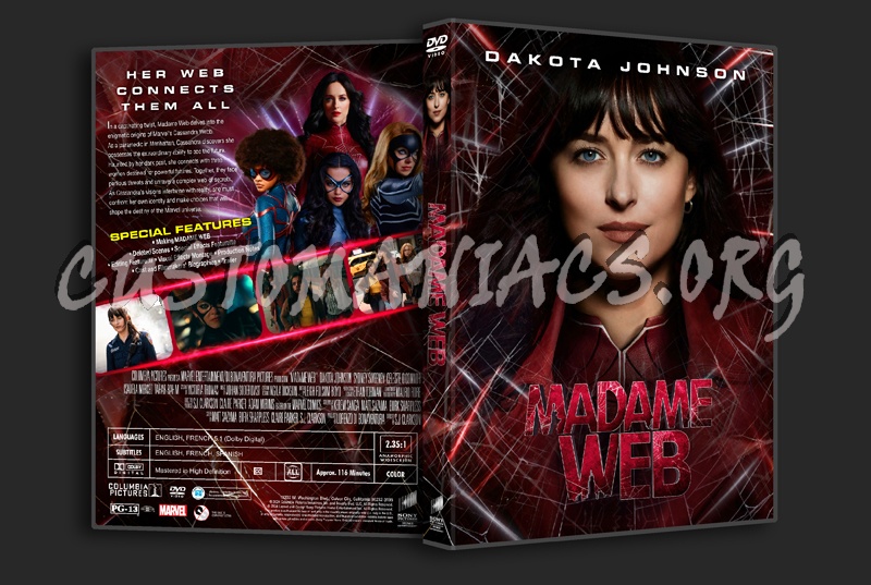 Madame Web dvd cover