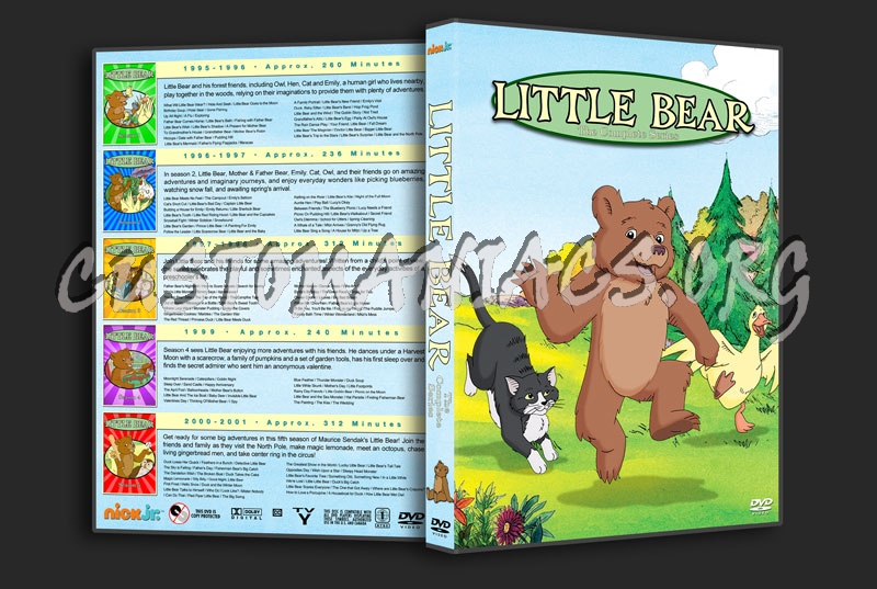 Little Bear: The Complete Series dvd cover