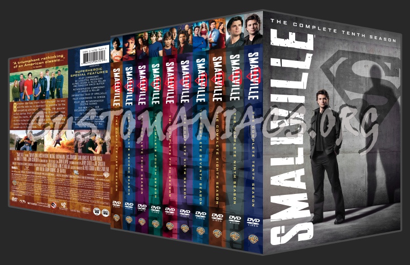 Smallville (Adjusted Spines) dvd cover