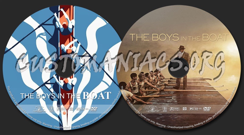 The Boys in the Boat dvd label
