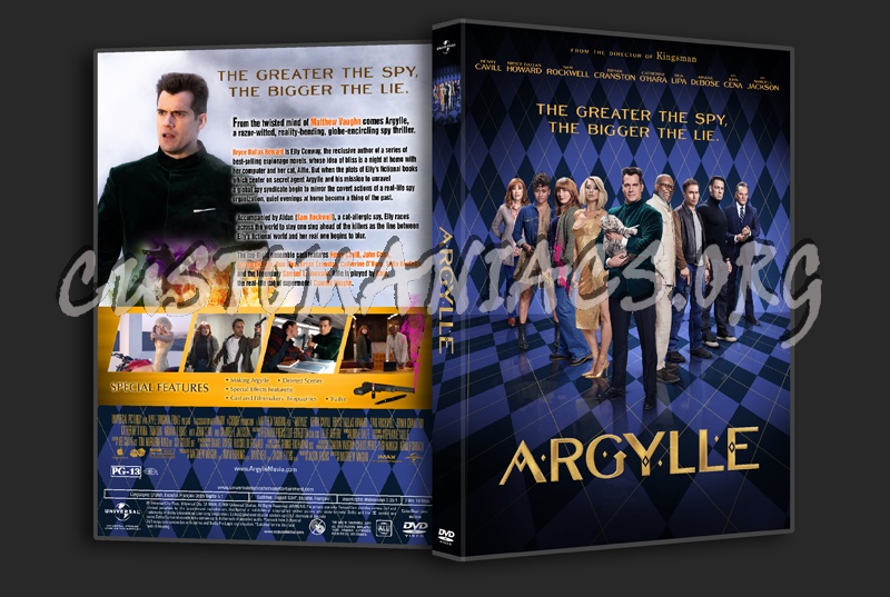 Argylle dvd cover