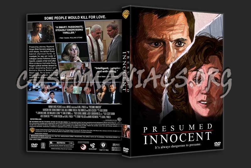 Presumed Innocent dvd cover