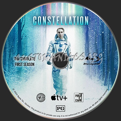 Constellation (2024 Season 1) Blu-ray Custom label blu-ray label