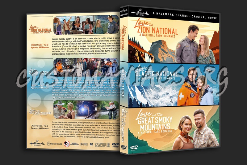 A National Park Romance Triple Feature dvd cover