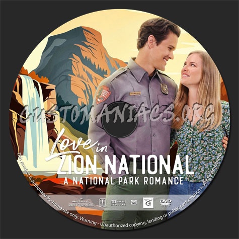 Love in Zion: A National Park Romance dvd label