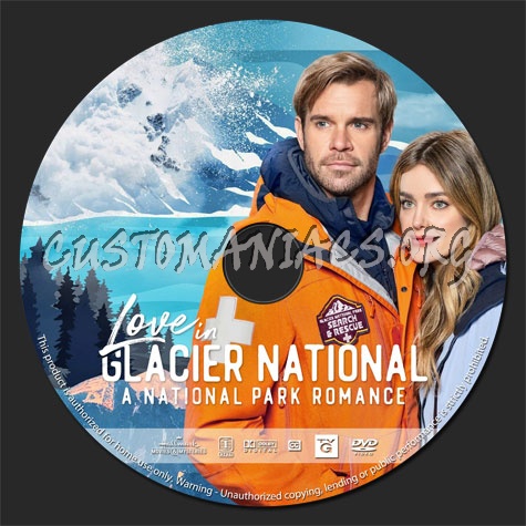 Love in Glacier: A National Park Romance dvd label