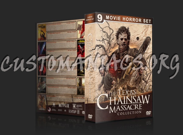 The Texas Chainsaw Massacre Collection (9) dvd cover