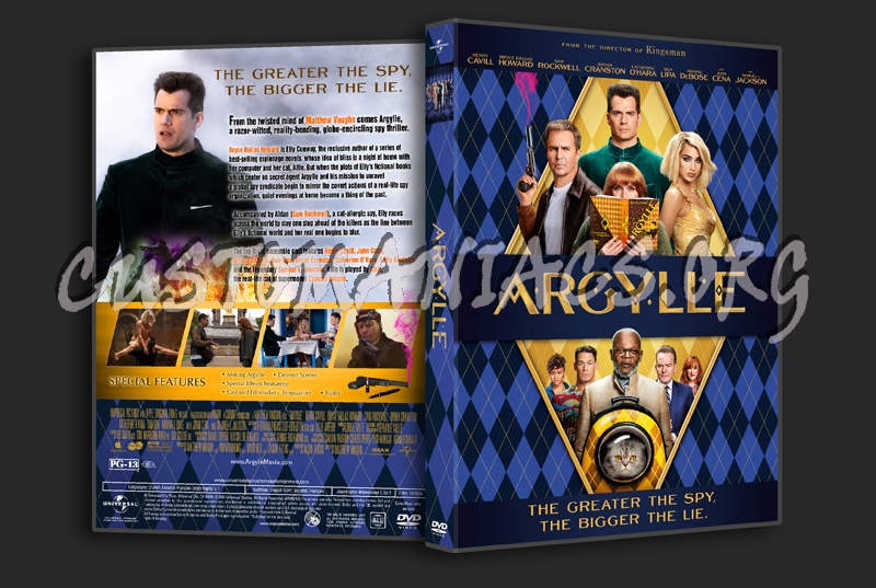 Argylle dvd cover