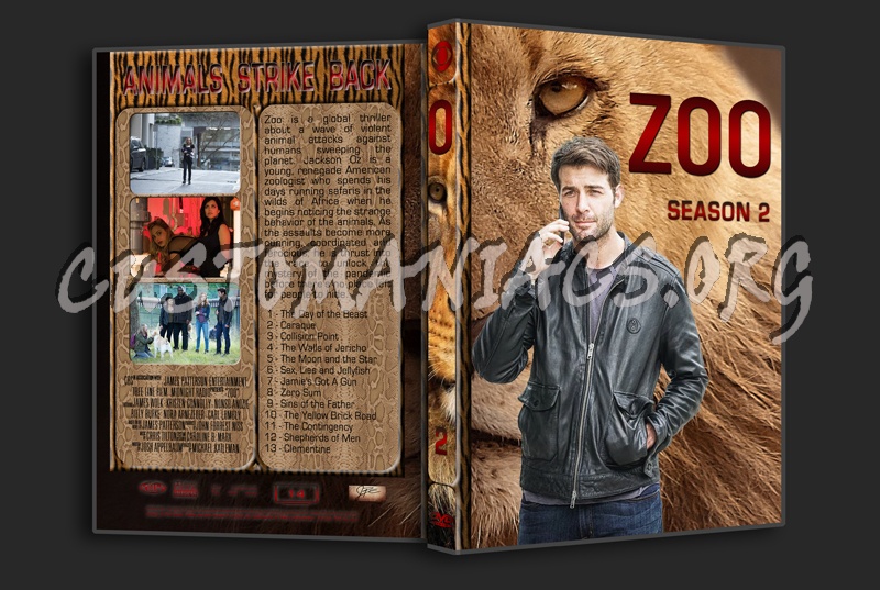 Zoo (2015-2017) Complete series with spine dvd cover