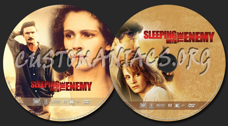 Sleeping with the Enemy dvd label